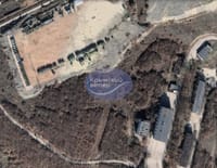Спутниковый снимок военной части рядом с селом Флотское в Балаклаве