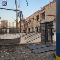 Последствия удара по Беленьковской исправительной колонии в Запорожской области