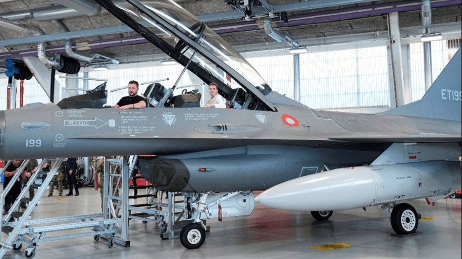 Дания передаст Украине 19 самолетов F-16