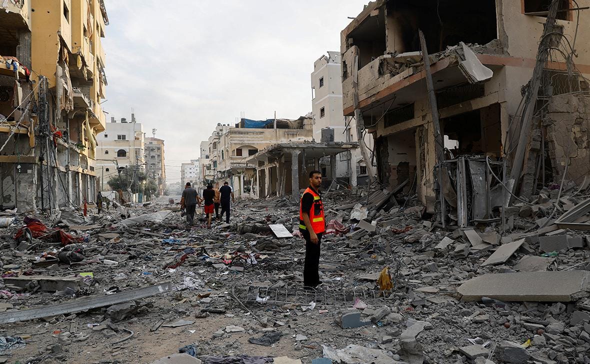 В секторе Газа началось перемирие между силами Израиля и ХАМАС