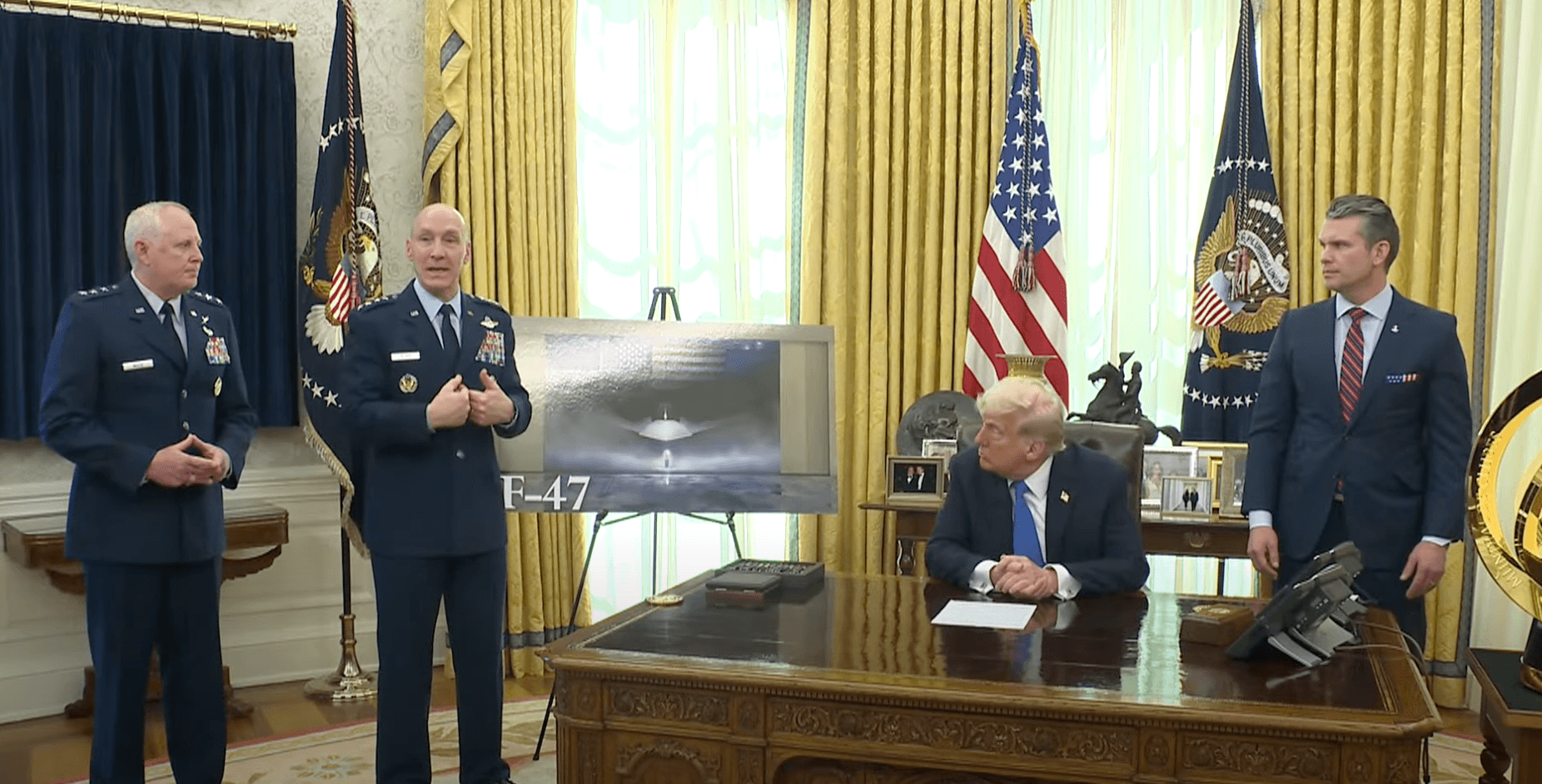 Трамп официально объявил F-47, проект Boeing, победителем многомиллиардного контракта на разработку истребителя шестого поколения