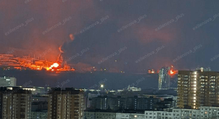 «Транснефть» приостановила прокачку нефти в Новороссийск после ударов БПЛА. В городе объявлен режим ЧС