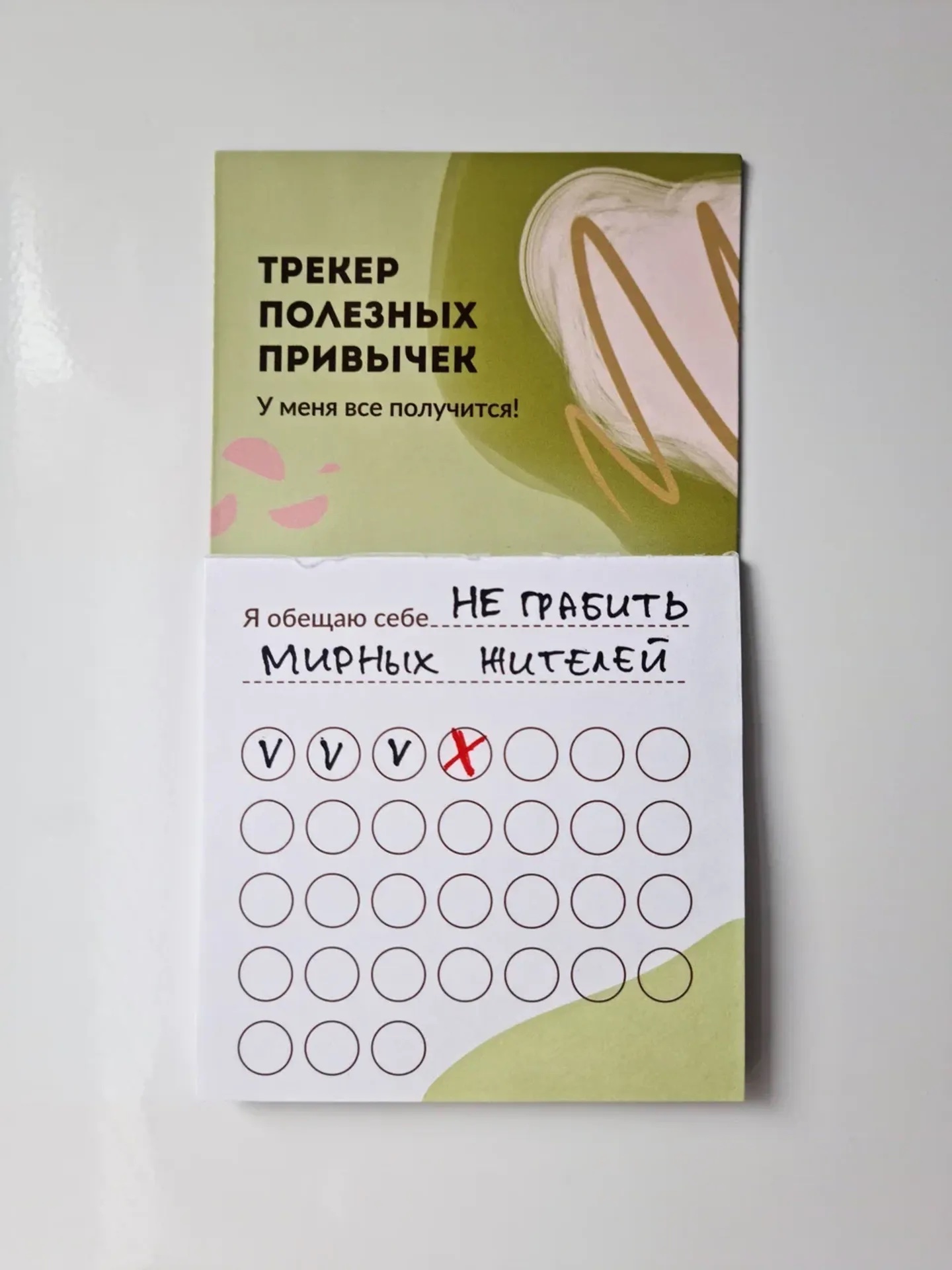 «Трекер полезных привычек»