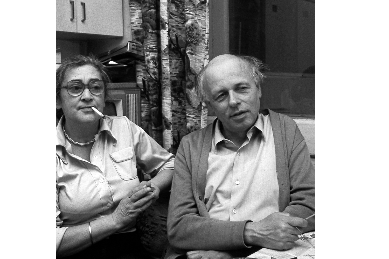 Елена Боннэр и Андрей Сахаров