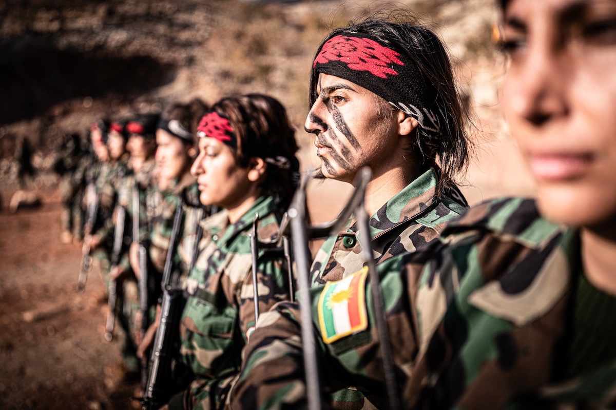 Женщины в рядах «Партии свободы Курдистана»