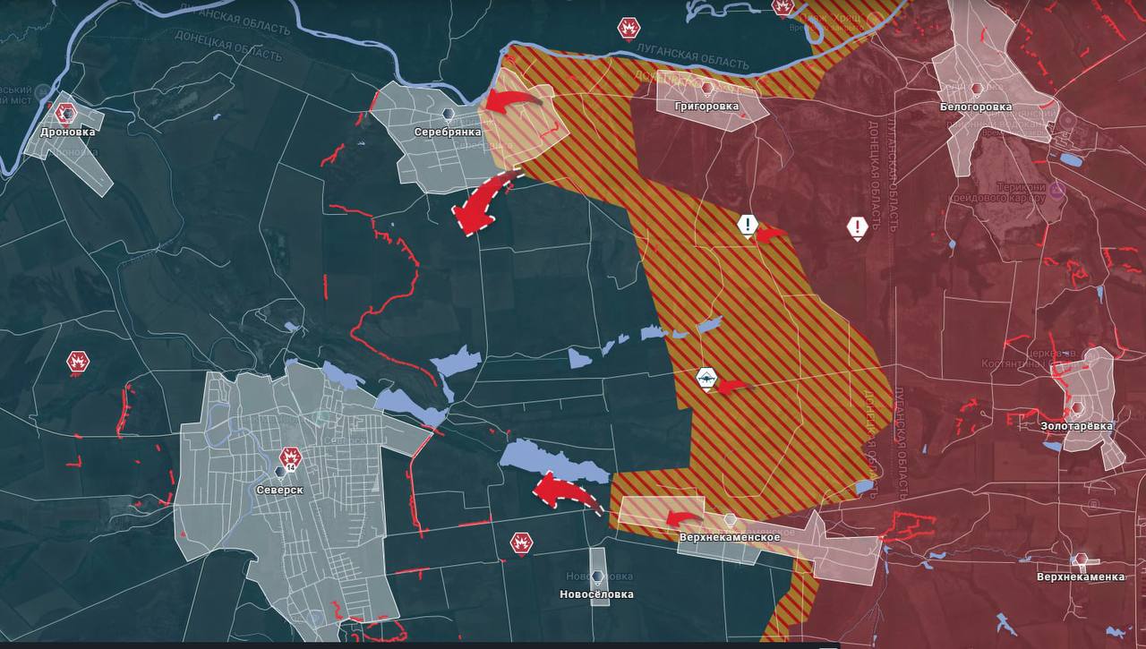 Ситуация на Северском выступе по версии «Рыбаря»