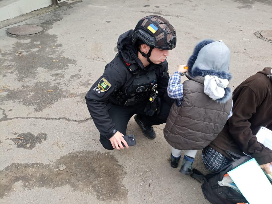 Ребенок на месте российского удара в Константиновке 11 октября 2025 года