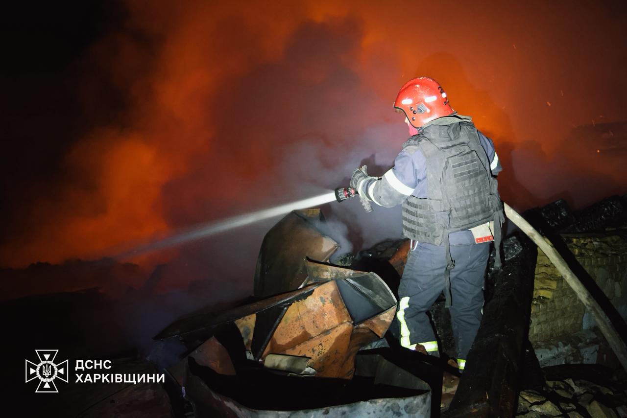 Последствия российского налета на Харьковскую область в ночь на 7 ноября 2025 года