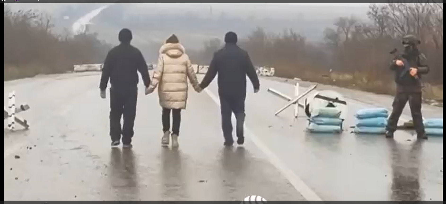 Кадр из пропагандистского ролика