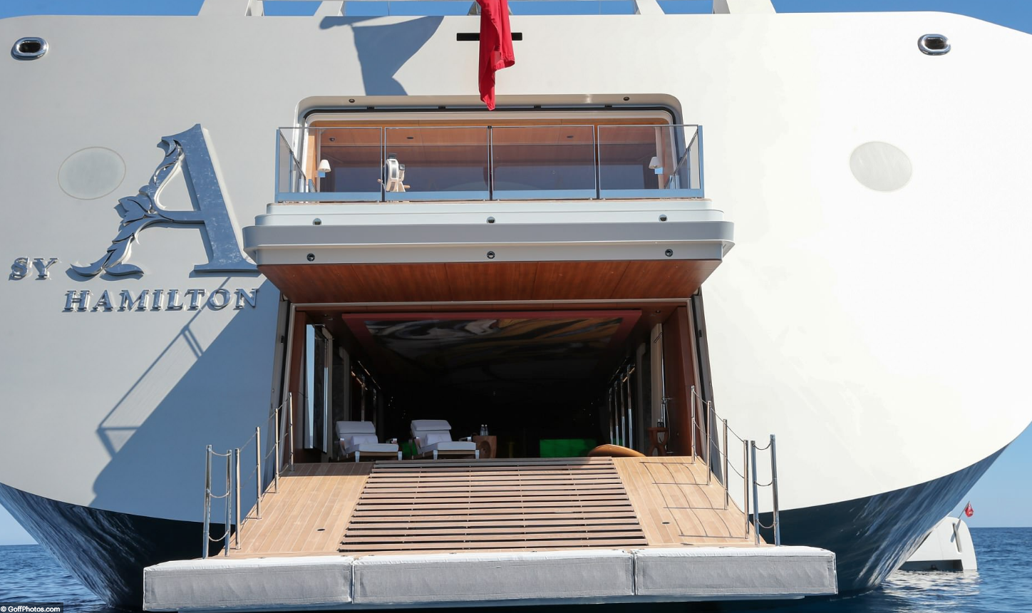 Парусная яхта «А» Андрея Мельниченко