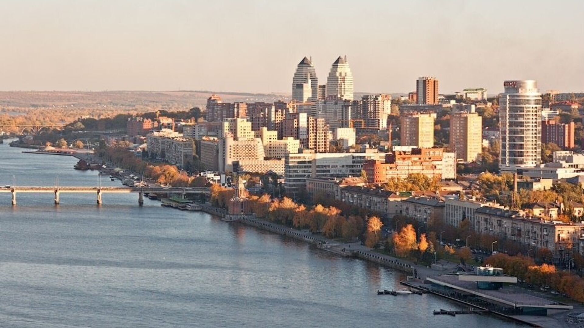 На фото: город Днепр